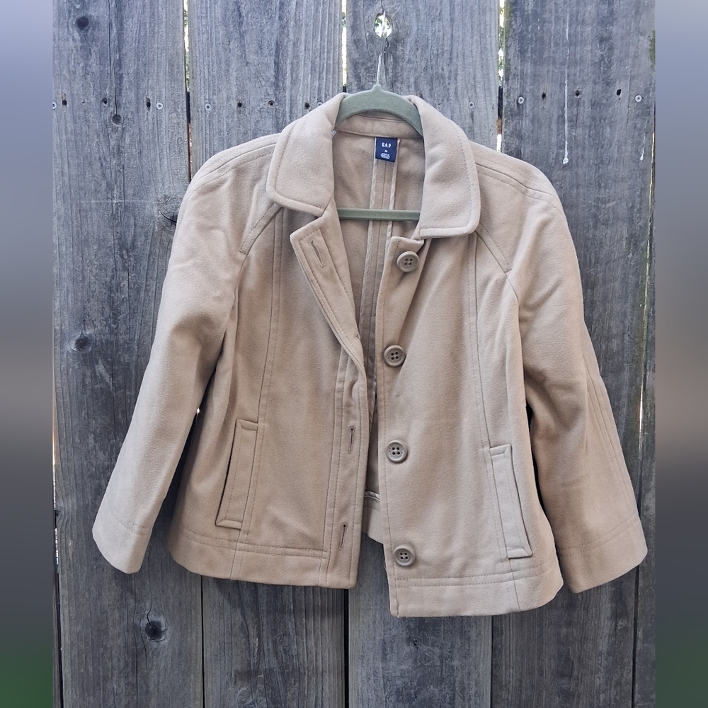 GAP Tan Pea Coat